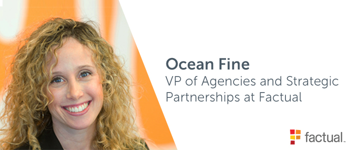 Ocean Fine, VP of Agencies and Strategic Partnerships at Factual discusses cross-device targeting with Adelphic DSP