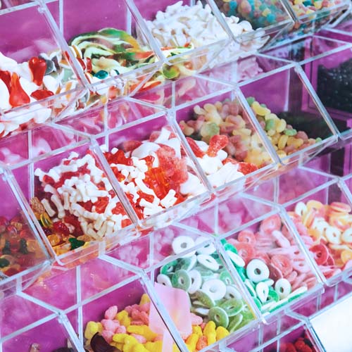 All the candy options in store